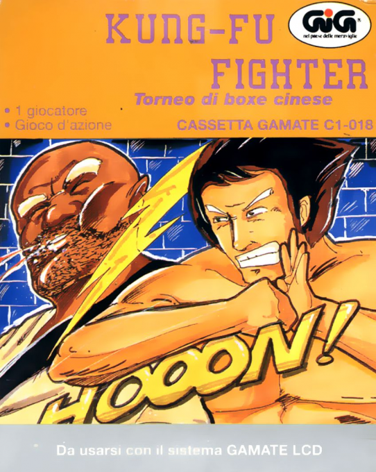 Kung-Fu Fighter box art