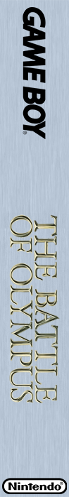 Battle Of Olympus, The — box-2D-side (DE)