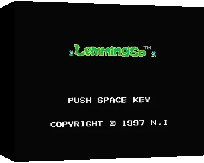 Lemmings — box-3D (WOR)