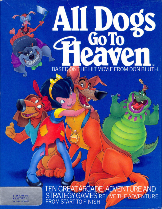 All Dogs Go To Heaven box art