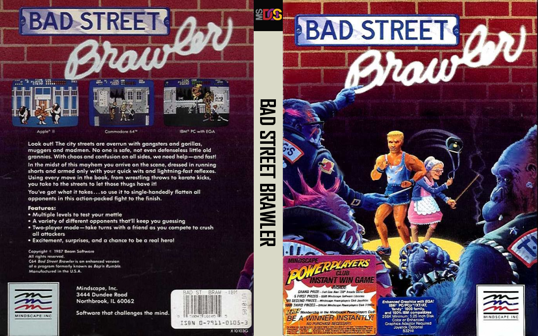 Bad Street Brawler — box-texture (US)