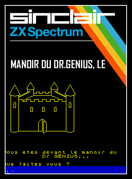 Manoir Du Dr.Genius, Le box art