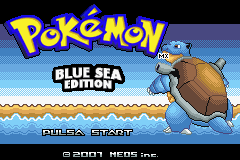 Pokemon : Blue Sea Edition — sstitle (WOR)