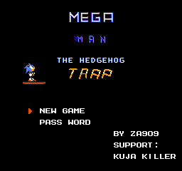 MegaMan III : Hedgehog Trap! — sstitle (WOR)