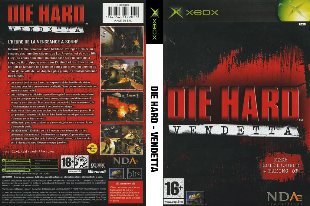 Die Hard - Vendetta — box-texture (FR)