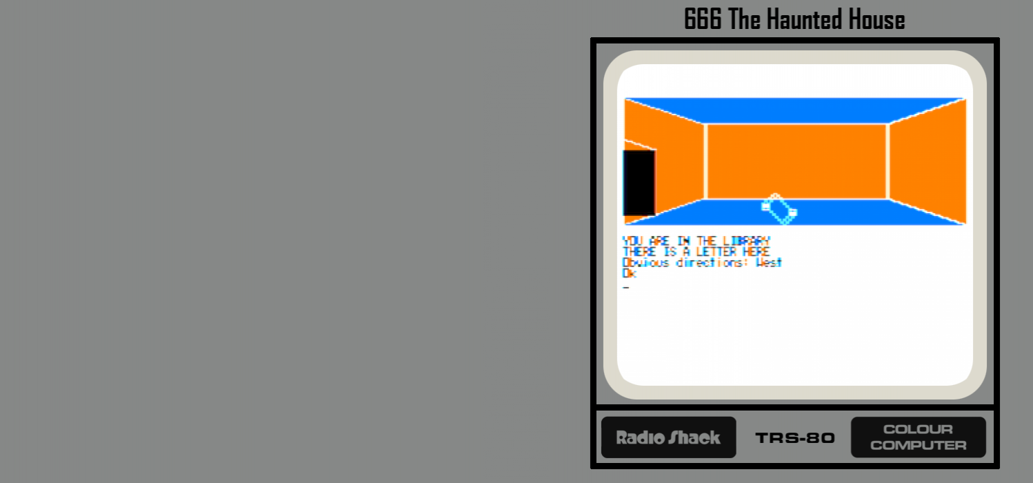 666 The Haunted House — box-texture (SS)