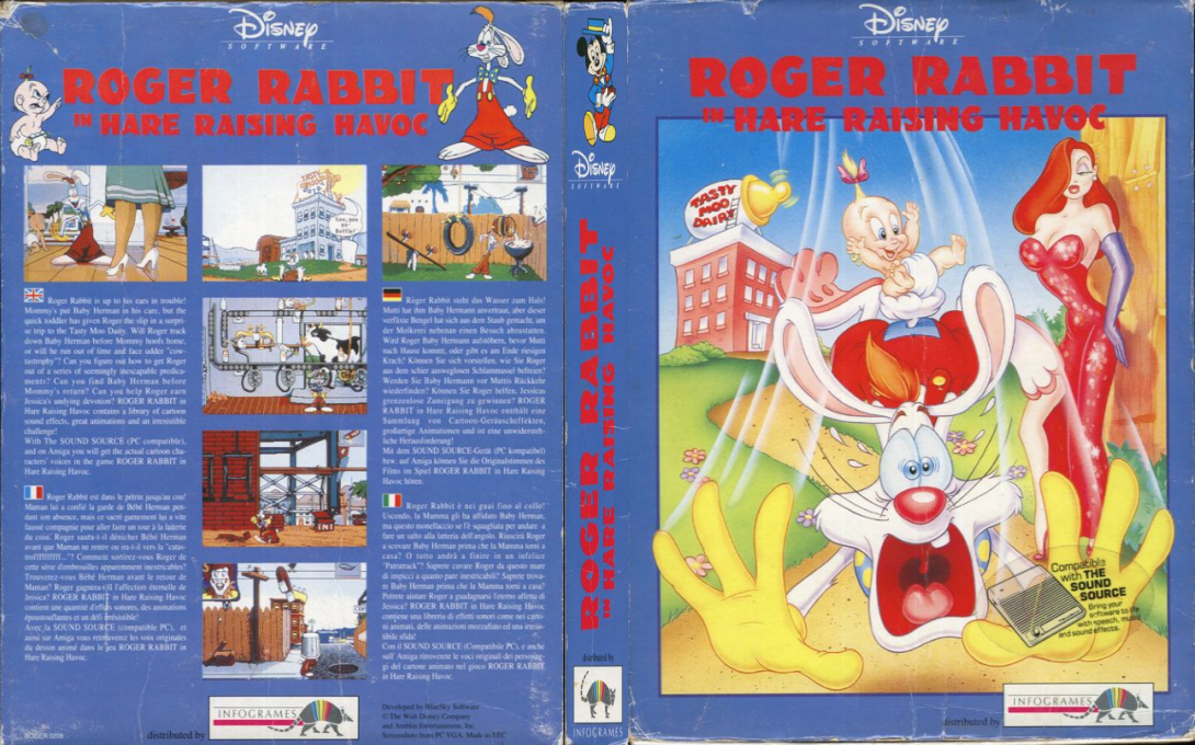 Hare Raising Havoc — box-texture (EU)