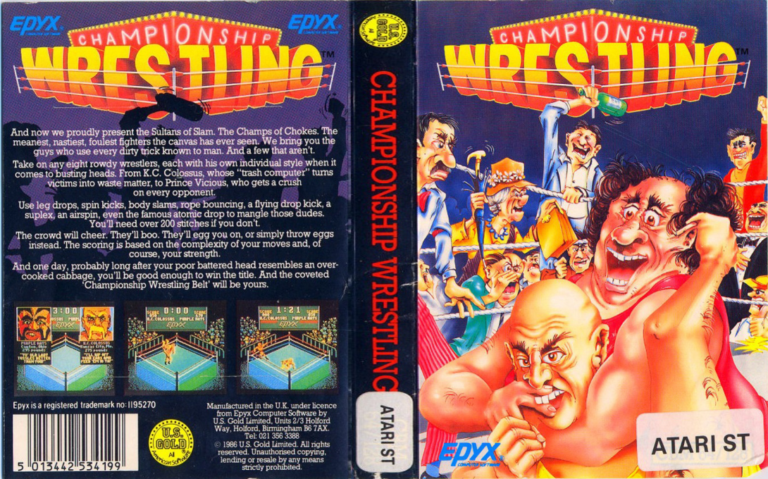 Championship Wrestling — box-texture (EU)