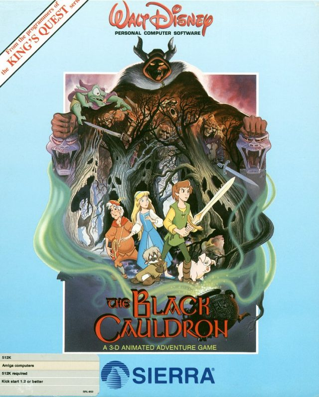Black Cauldron, The box art