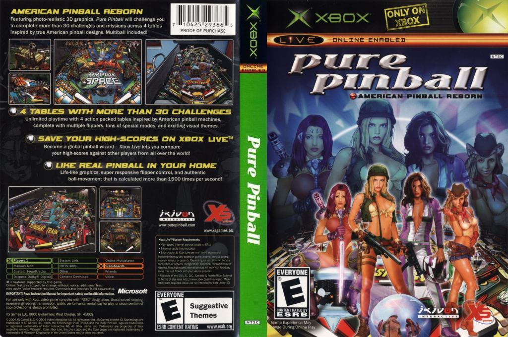Pure Pinball — box-texture (US)