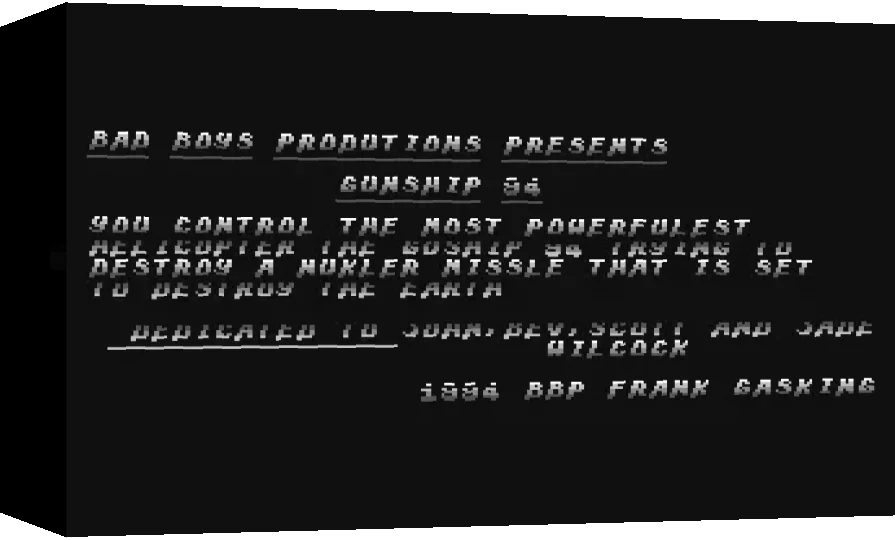 Gunship 94 — box-3D (WOR)