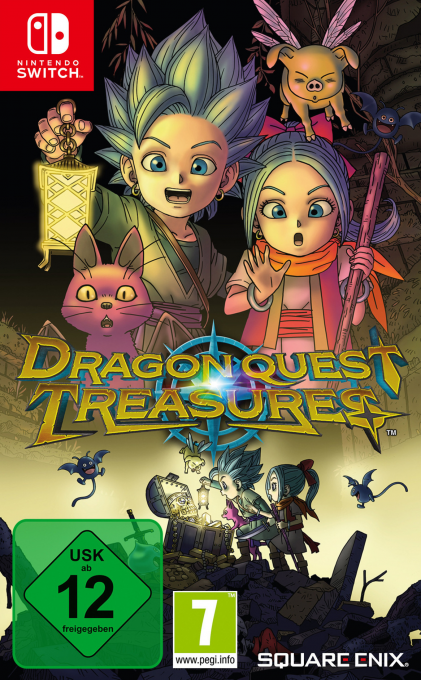 Dragon Quest Treasures — box-2D (DE)