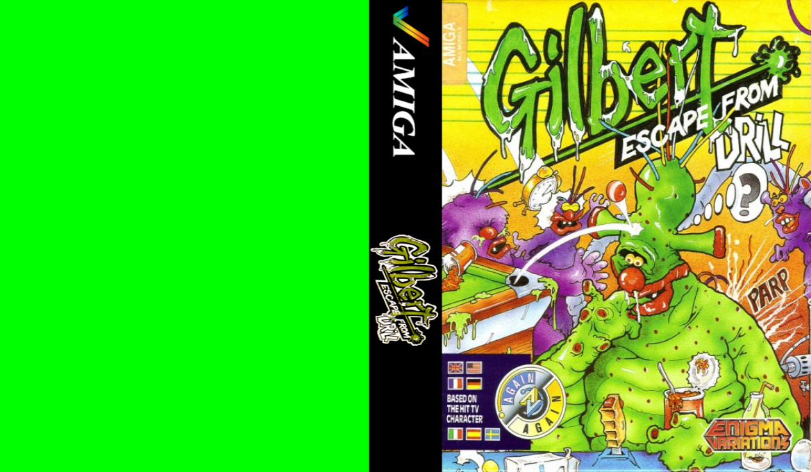 Gilbert - Escape from Drill — box-texture (EU)
