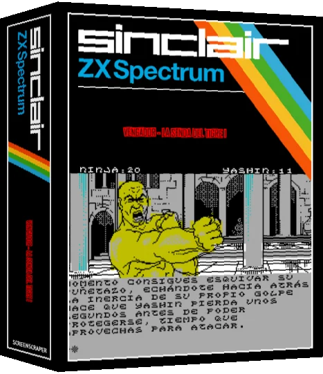 Vengador - La Senda Del Tigre I — box-3D (SS)