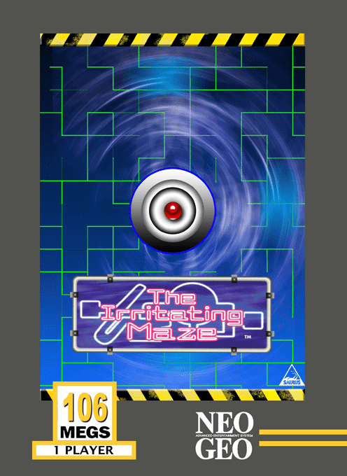 The Irritating Maze box art