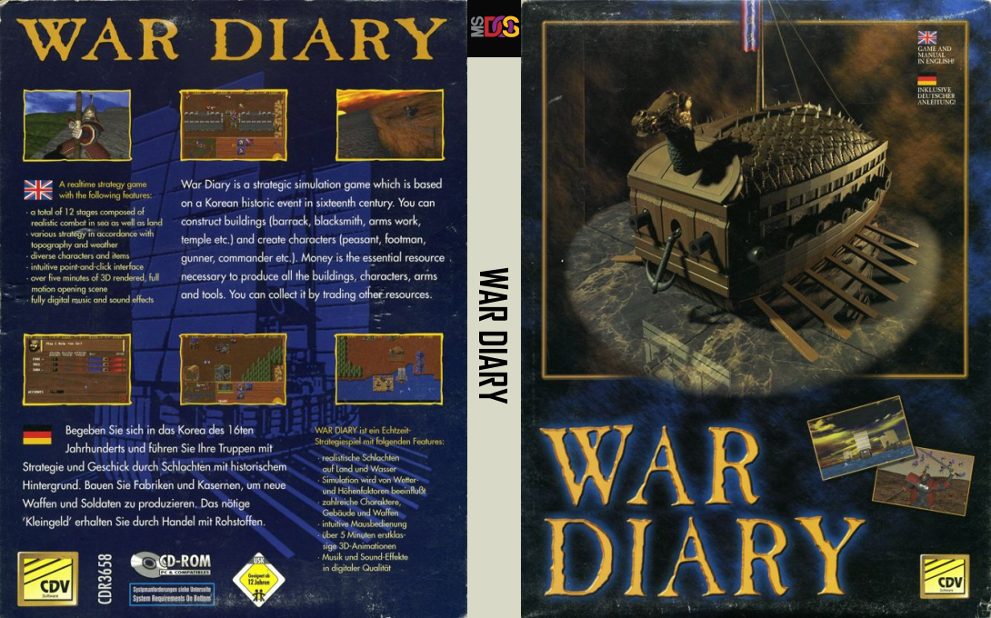 War Diary — box-texture (EU)