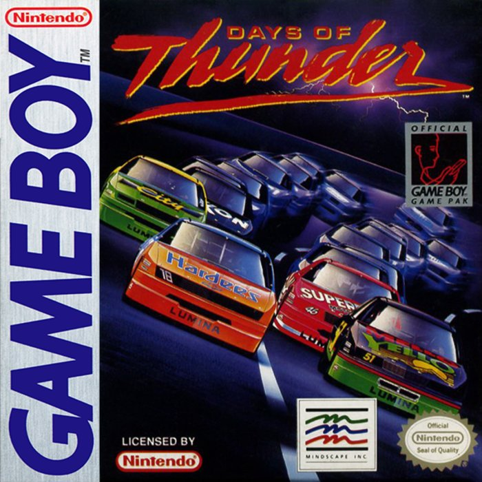 Days Of Thunder box art