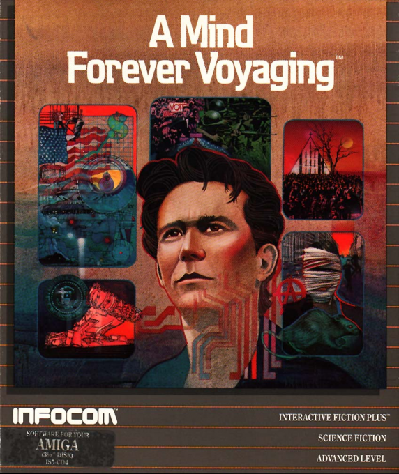 Mind Forever Voyaging, A box art