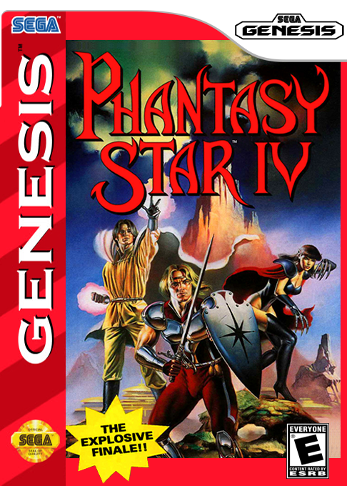 Phantasy Star 4 - The End Of The Millennium box art