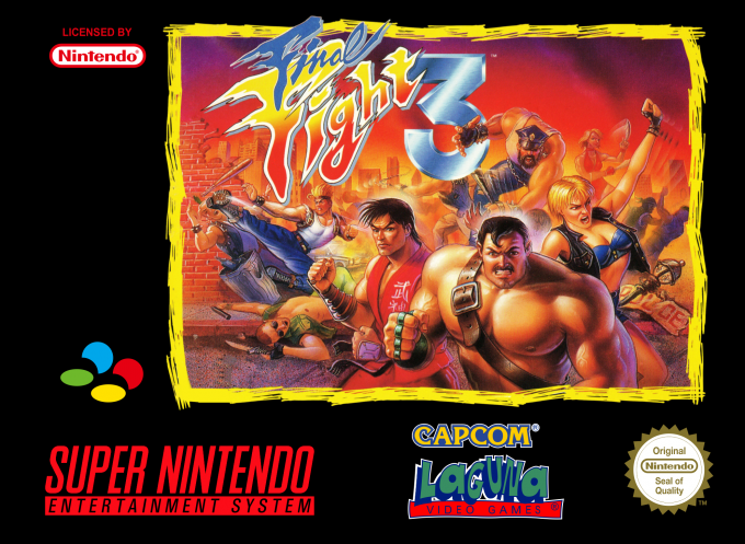 Final Fight 3 — box-2D (EU)