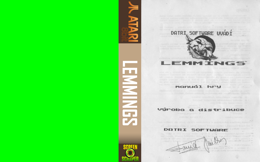 Lemmings — box-texture (EU)