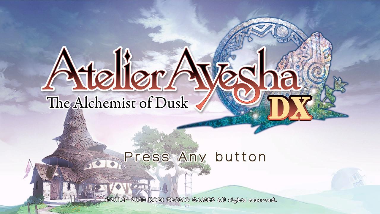 Atelier Ayesha - The Alchemist of Dusk DX — sstitle (WOR)