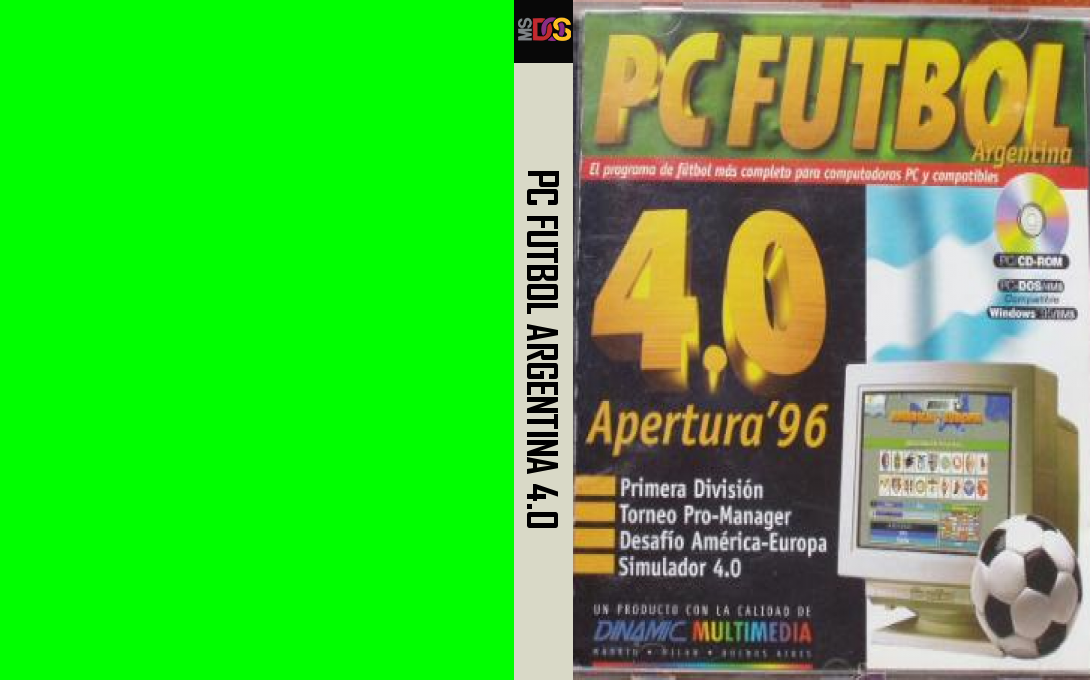 Pc Futbol Argentina 4.0 — box-texture (EU)