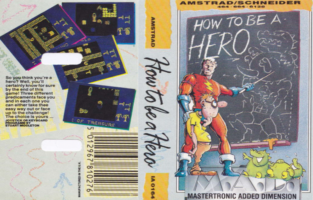 How To Be A Hero — box-texture (EU)