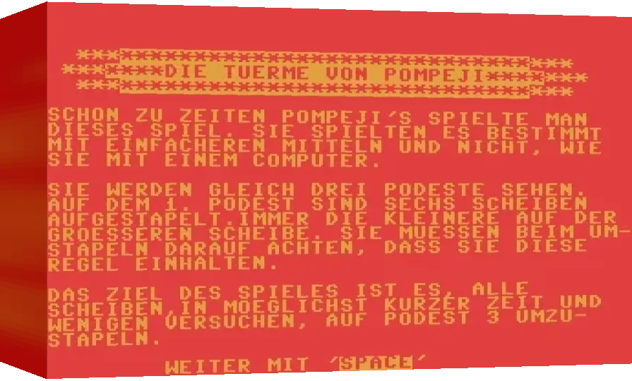 Tuerme von Pompeji, Die — box-3D (WOR)