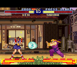 Street Fighter Alpha 2 — ss (WOR)