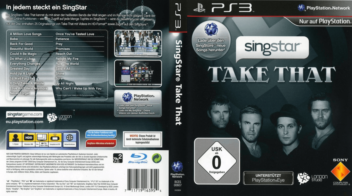 SingStar Take That — box-texture (DE)
