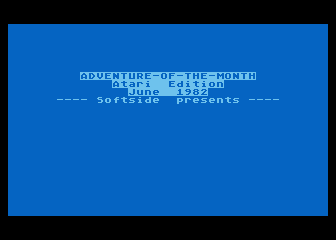 Softside Adventure No. 13 - Arrow One — sstitle (WOR)