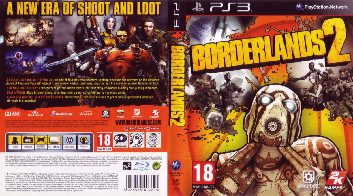 Borderlands 2 — box-texture (EU)