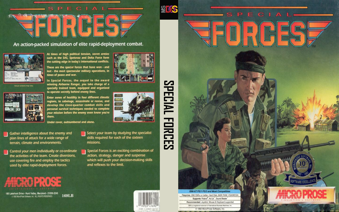 Special Forces — box-texture (US)