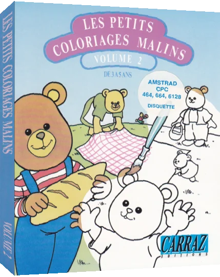 Coloriage - Les Petits Malins 2 — box-3D (FR)