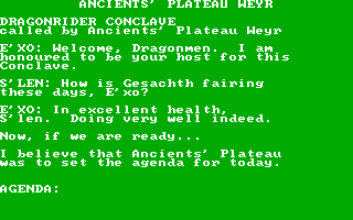 Dragonriders of Pern — ss (WOR)