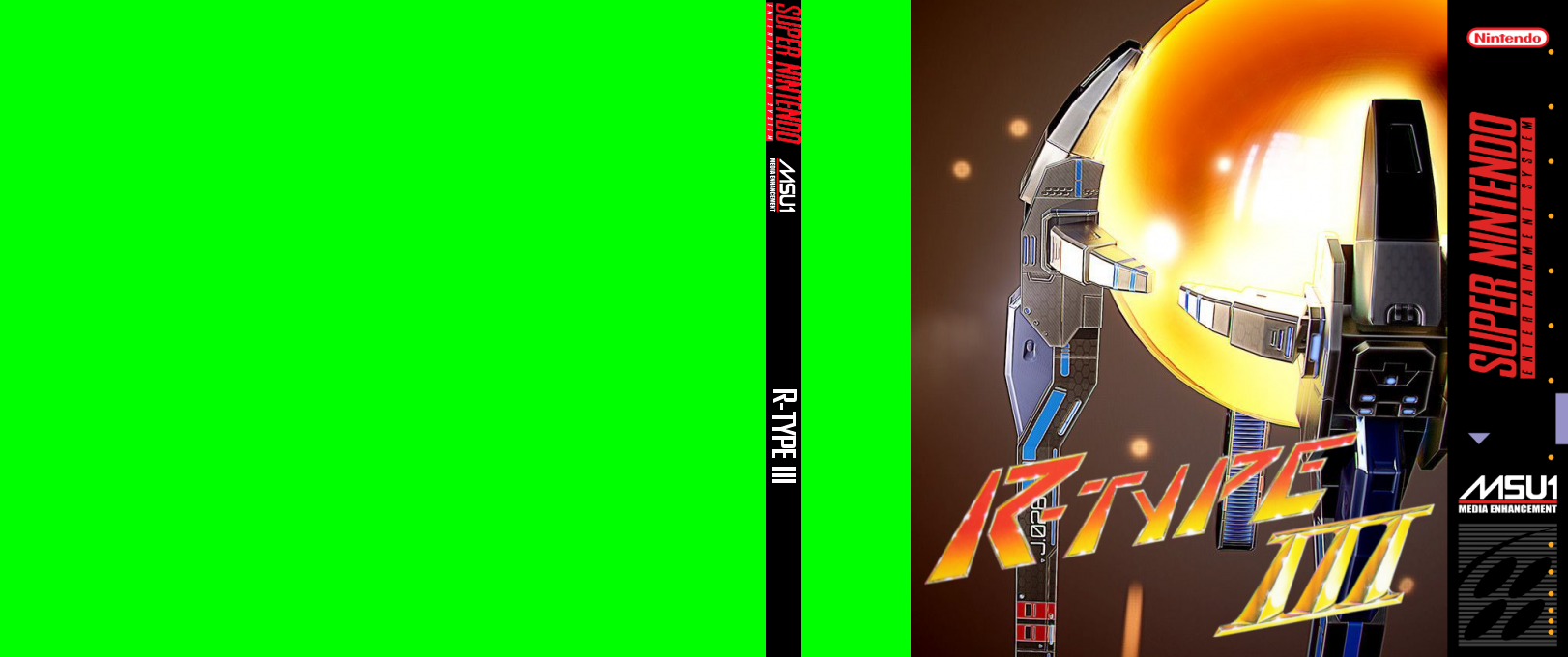 R-Type III — box-texture (US)
