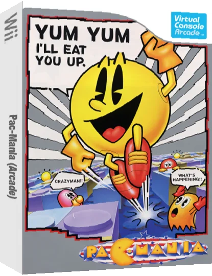 Pac-Mania — box-3D (WOR)