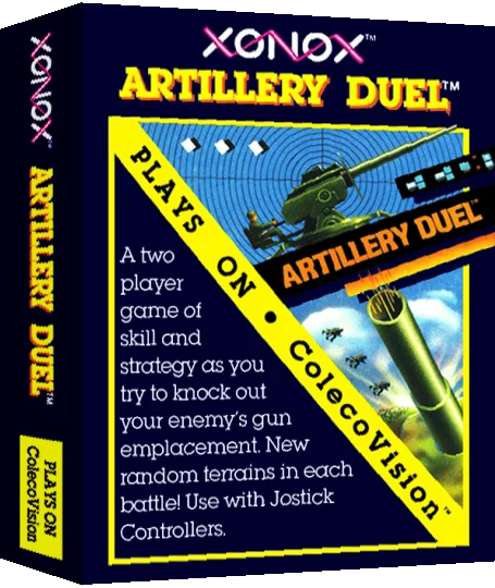 Artillery Duel — box-3D (US)