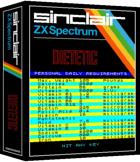 Dietetic — box-3D (SS)