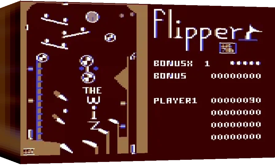 Flipper : The Wiz — box-3D (WOR)