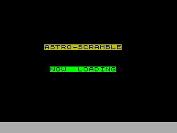 Astro-Scramble — sstitle (WOR)