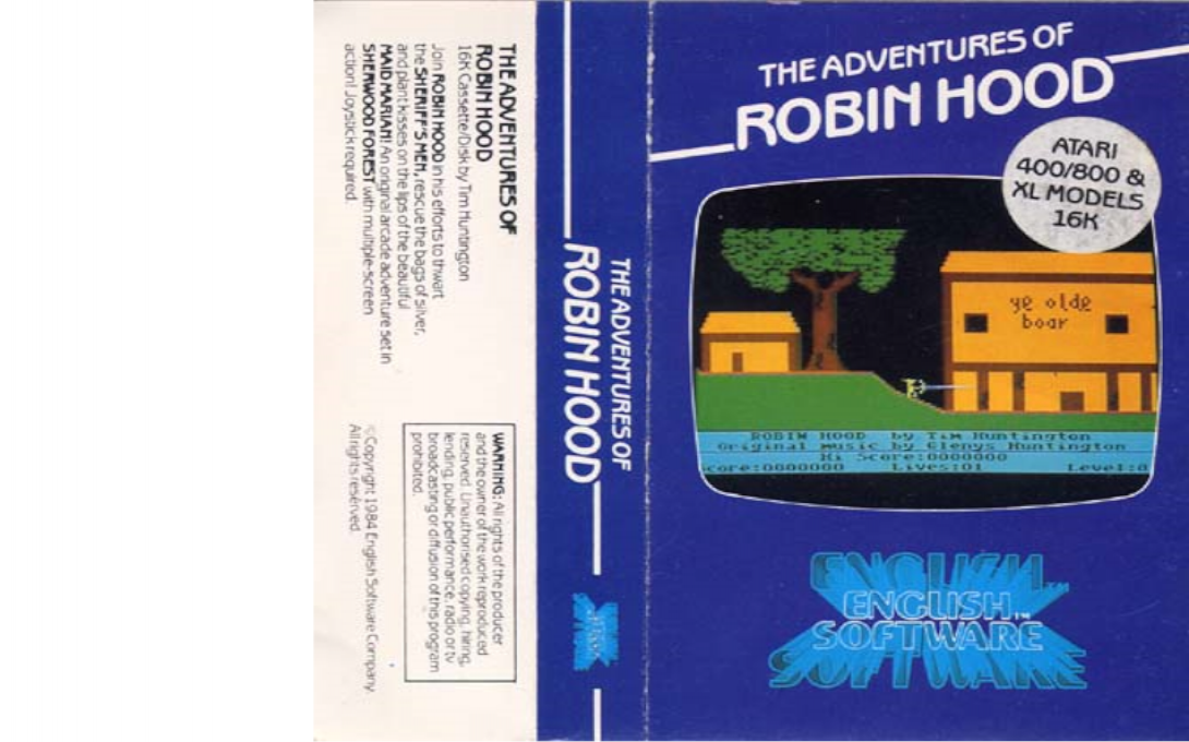 Adventures Of Robin Hood, The — box-texture (WOR)