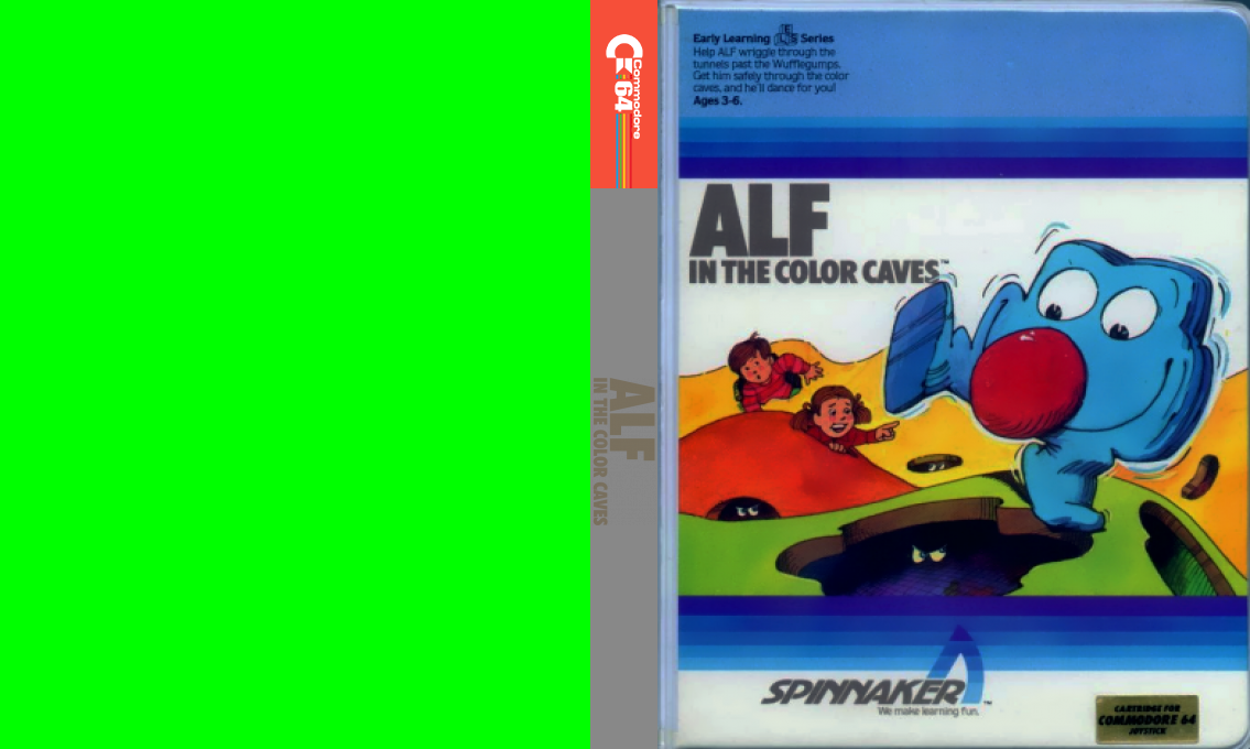 Alf in the Color Caves — box-texture (WOR)