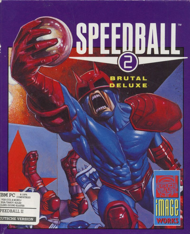 Speedball 2 - Brutal Deluxe — box-2D (DE)