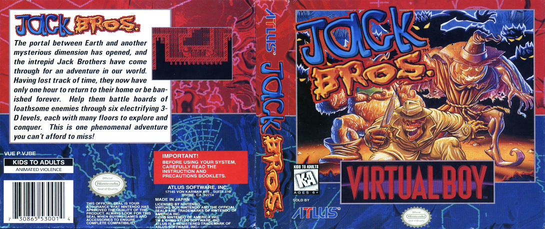 Jack Bros. no Meiro de Hiihoo! — box-texture (US)