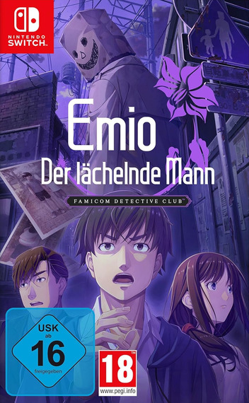 Famicom Detective Club - Emio The Smiling Man — box-2D (DE)