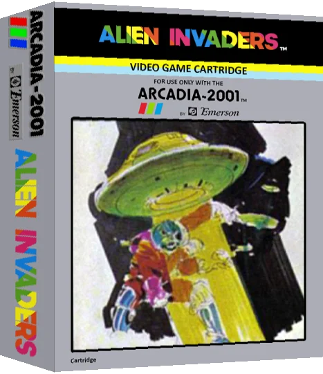 Alien Invaders — box-3D (US)