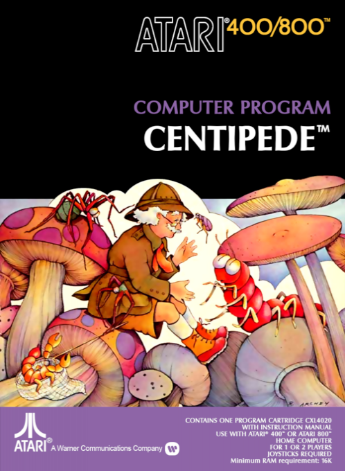 Centipede box art