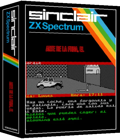 Arte De La Fuga, El — box-3D (SS)